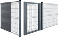 PORTILLON OCCULTABLE LARIO GRIS 100X150 MAILLE 200X50MM FIL 4MM SERRURE A CLE PORTILLON OCCULTABLE LARIO GRIS 100X150 MAILLE 200X50MM FIL 4MM SERRURE A CLE